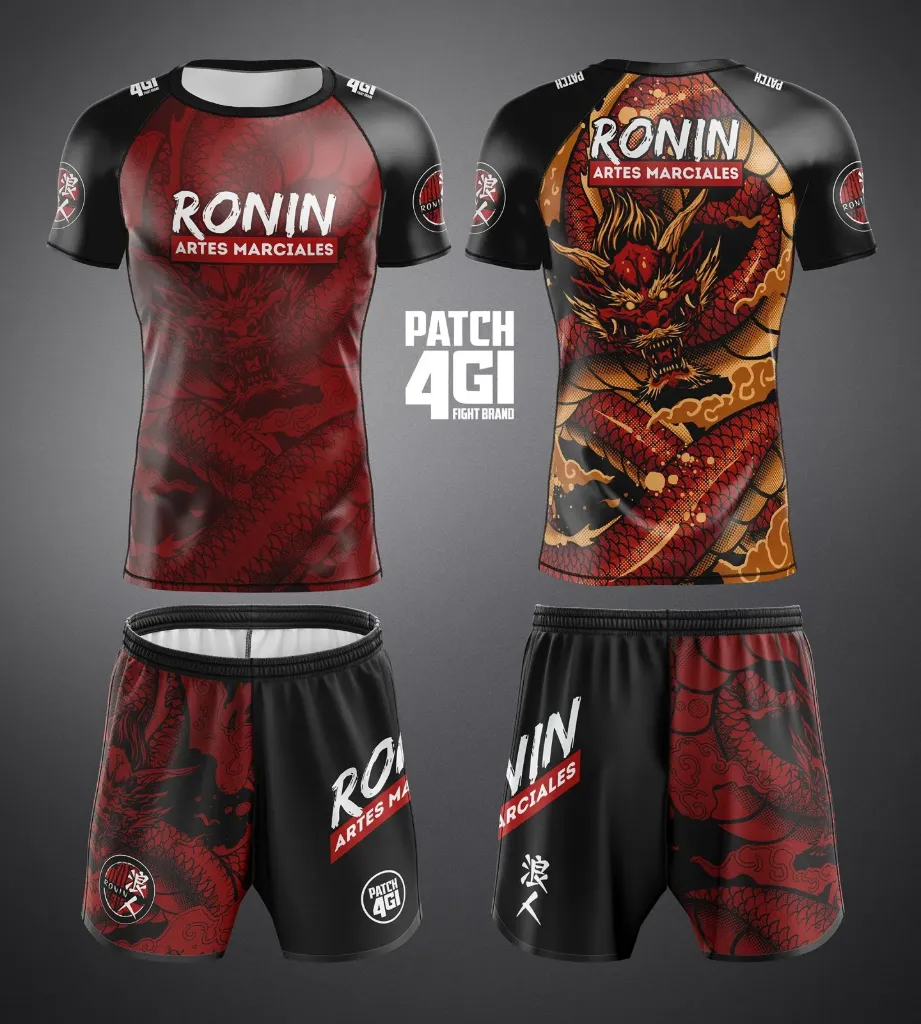 Conjunto Ronin Red patch4gi